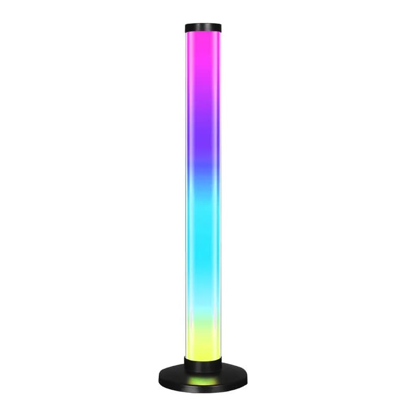 360-graders RGB ljudreaktiv stämningslampa USB skrivbordslampa