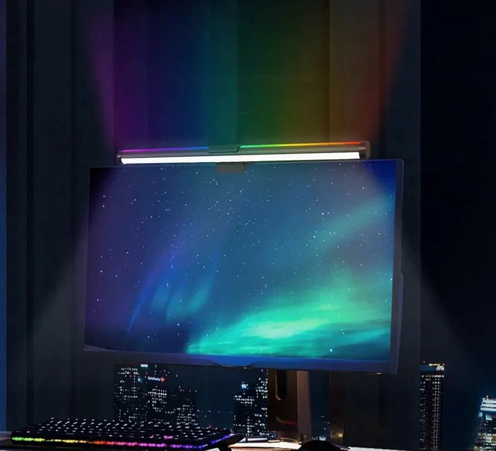 LED-skärmlampa för monitor, USB-driven för skrivbordet
