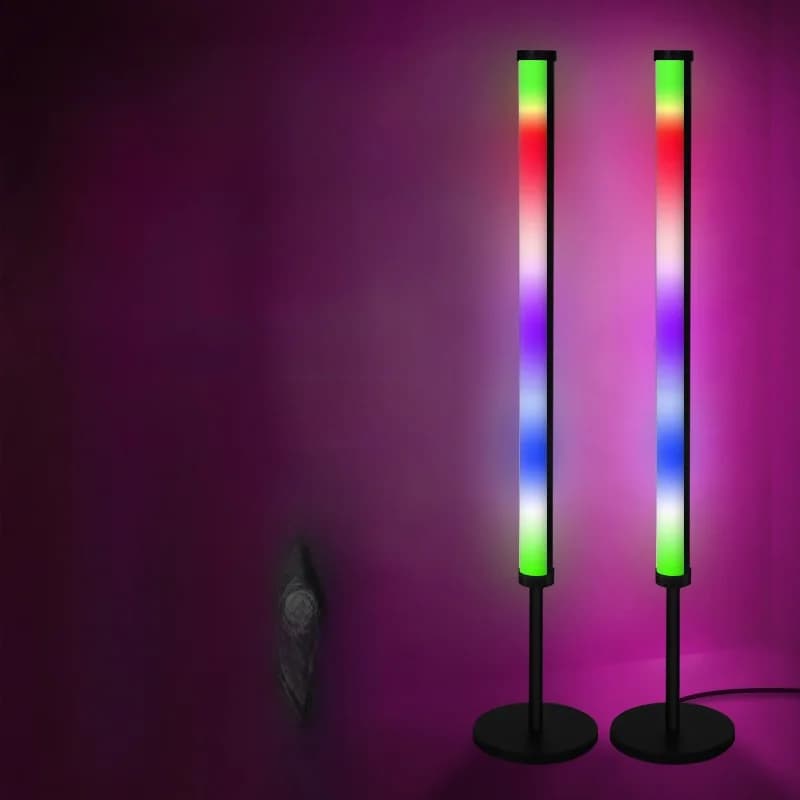 RGB LED atmosfärslampa för skrivbord med musiksynchronisering och appkontroll