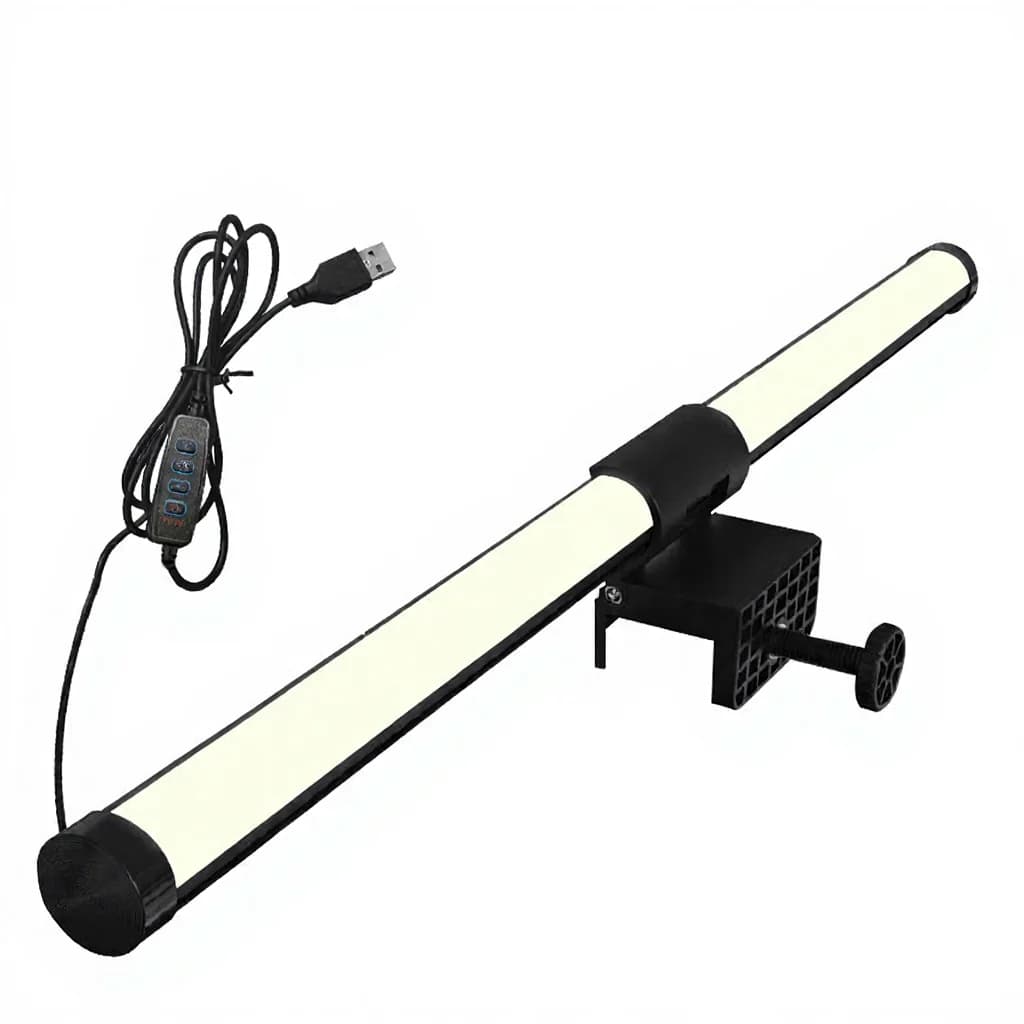 LED-skärmlampa för monitor, USB-driven för skrivbordet