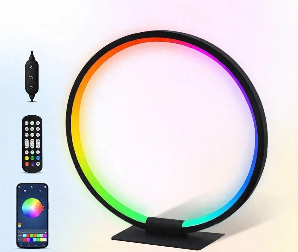 RGB LED-stämningsnattlampa med musiksynk