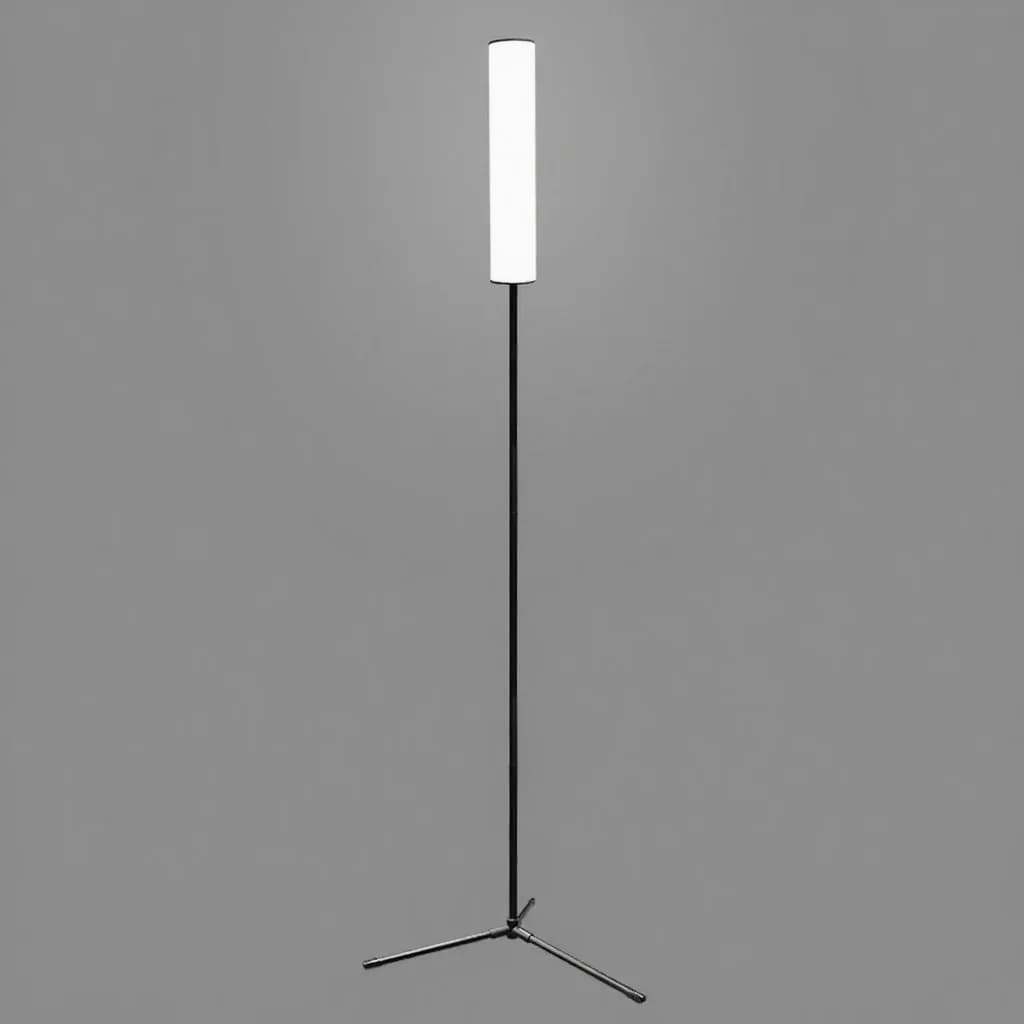 Justerbar LED-golvlampa med stativbas och tre färglägen