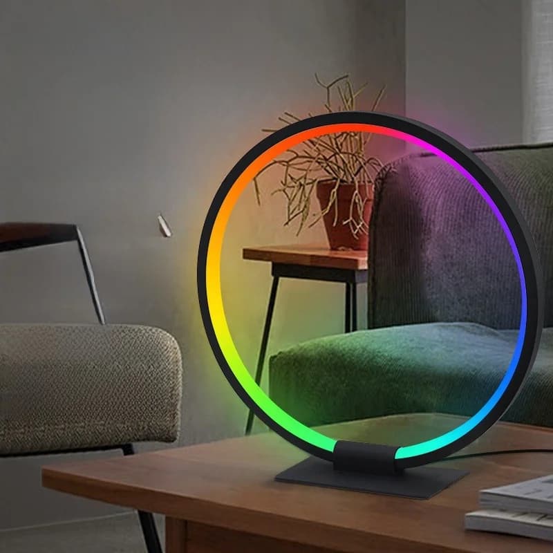 RGB LED-stämningsnattlampa med musiksynk
