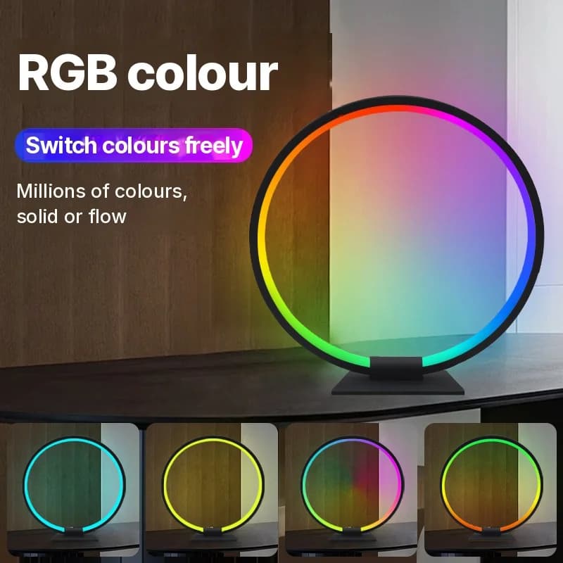 RGB LED-stämningsnattlampa med musiksynk