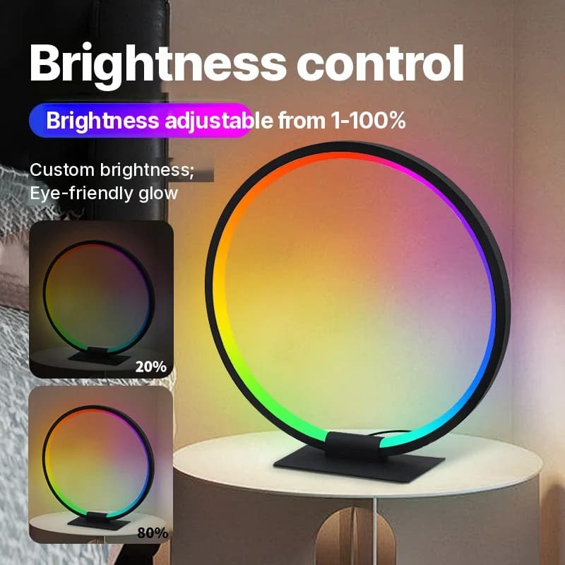 RGB LED-stämningsnattlampa med musiksynk